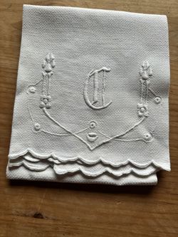 ‘C’ Monogram Towel