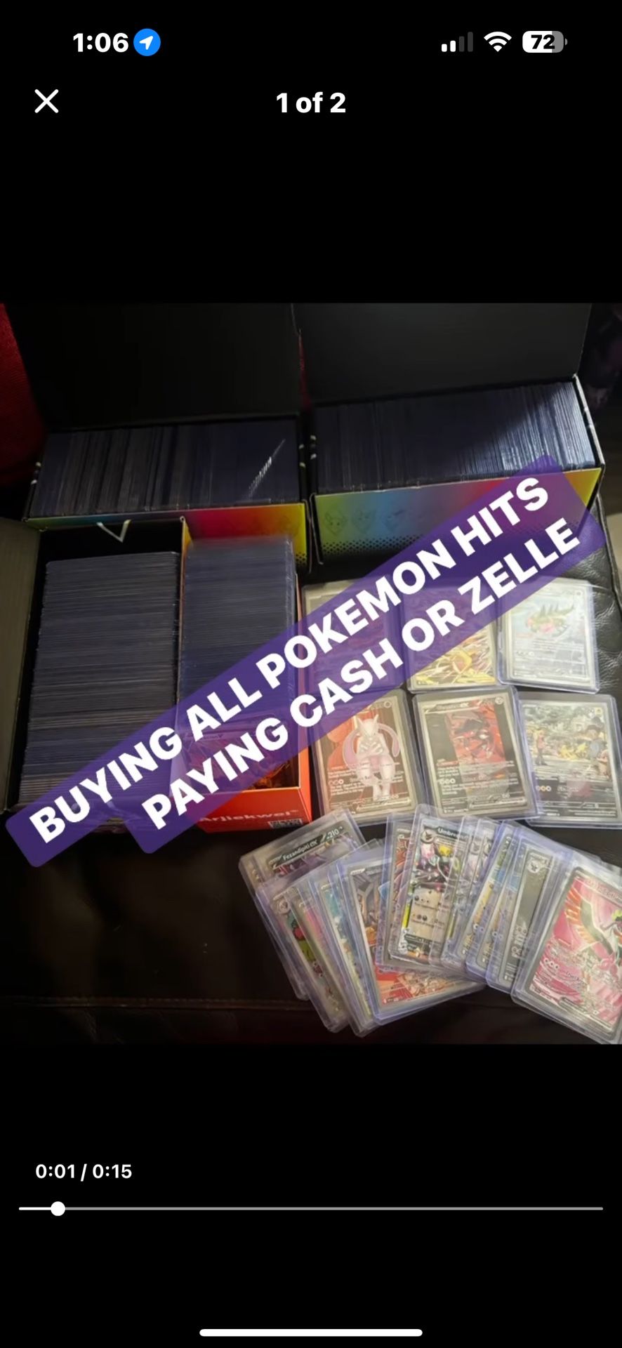 Pokemon Hits Collections Cards