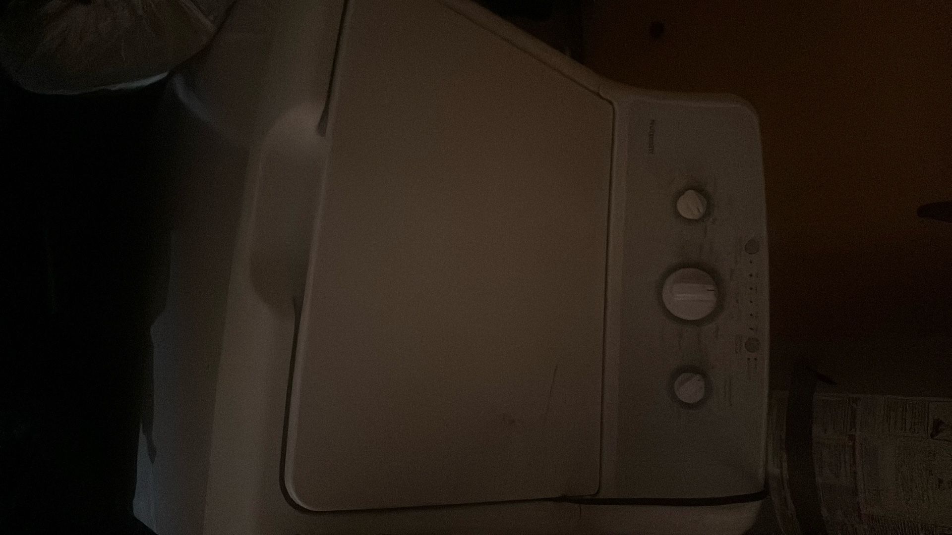 Broken Washer and Dryer