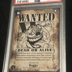 Buggy Wanted PSA 10 