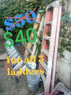 3 working ladders