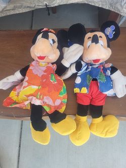 Mickey and Mini Mouse