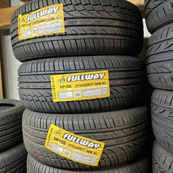 215/55/17 Fullway Tires Installed And Balanced Included 