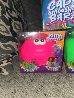 New Kitty Squeeze Cat Pink Squishy