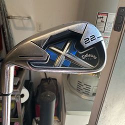 Left handed Callaway x22 iron set
