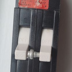 Zinsco 60 amp 2 pole breaker