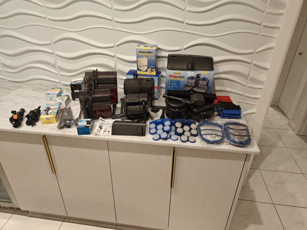 Aquarium Filters, Heaters And Supplies