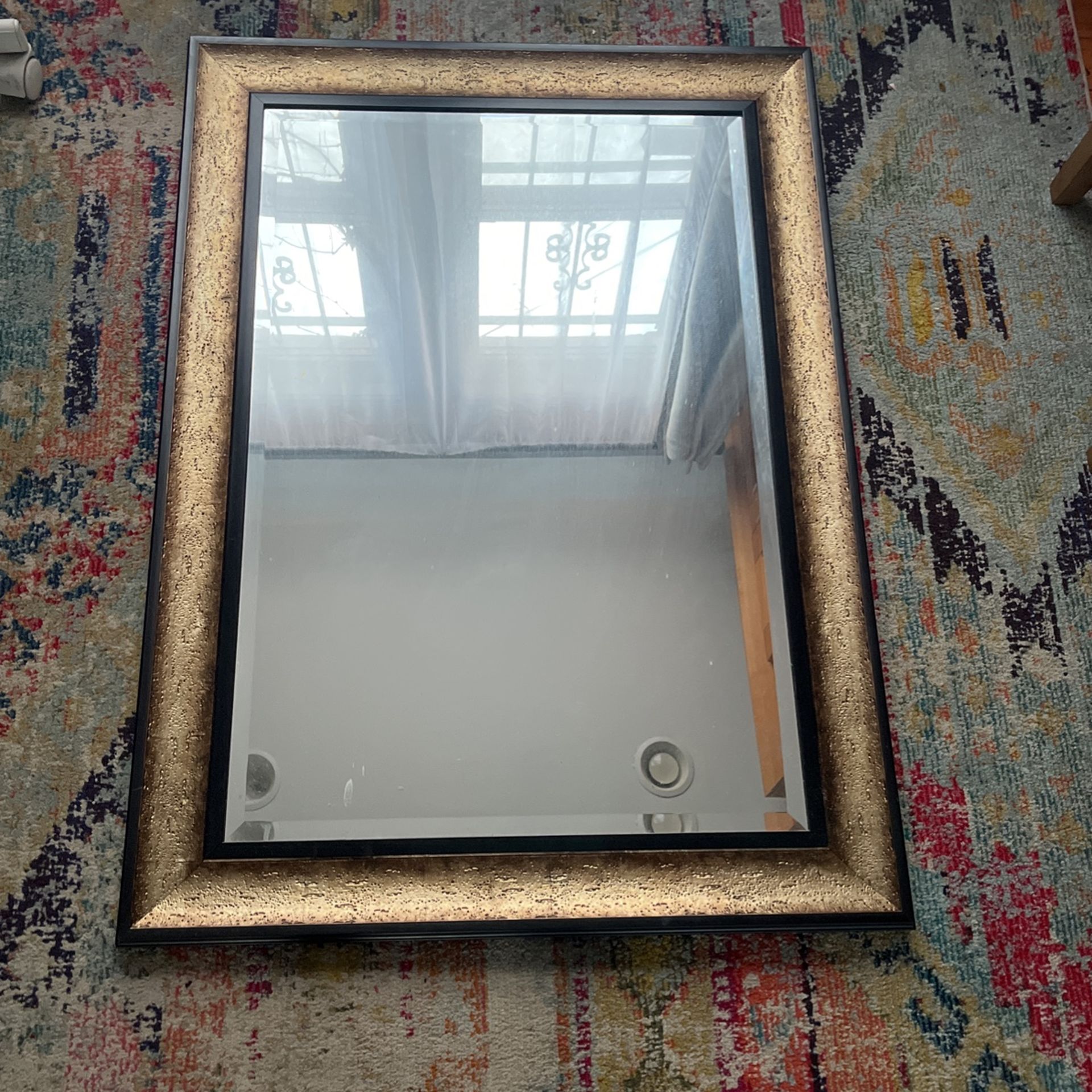 GOLD FRAMED MIRROR
