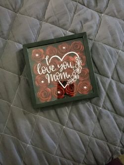 Flower Shadow Box Mothers Day