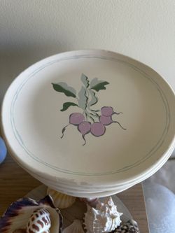 6 Easter Melamine Salad Plates 