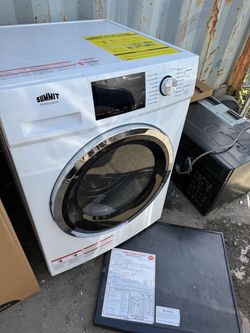 Summit SPWD2202W Front Load Washer Dryer Combo