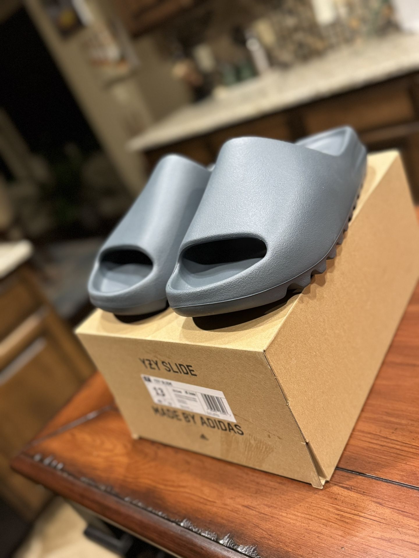Adidas Yeezy Slide “Slate Marine ” Men display picture 2