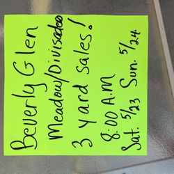 Garage Sale