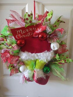 Grinch Wreath