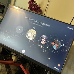 PlayStation 5 slim (disc edition) with 165 hz monitor