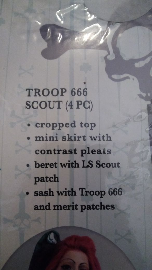 Scout 666 halloween costumes.