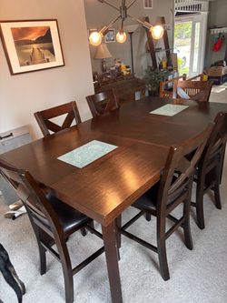 Counter height 7pc Dining set