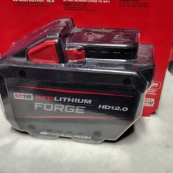 Milwaukee M18 And M12 Tools Batteries All Brand New All Half Price Cash Only Today Only