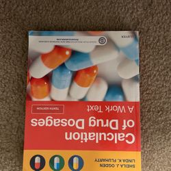 Calculation Of Drug Dosages