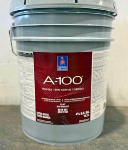 Exterior Paint. Color 2816 Dark Green. Flat. New 5 gallons