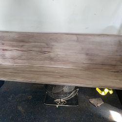 Vintage Hardwood Bench 