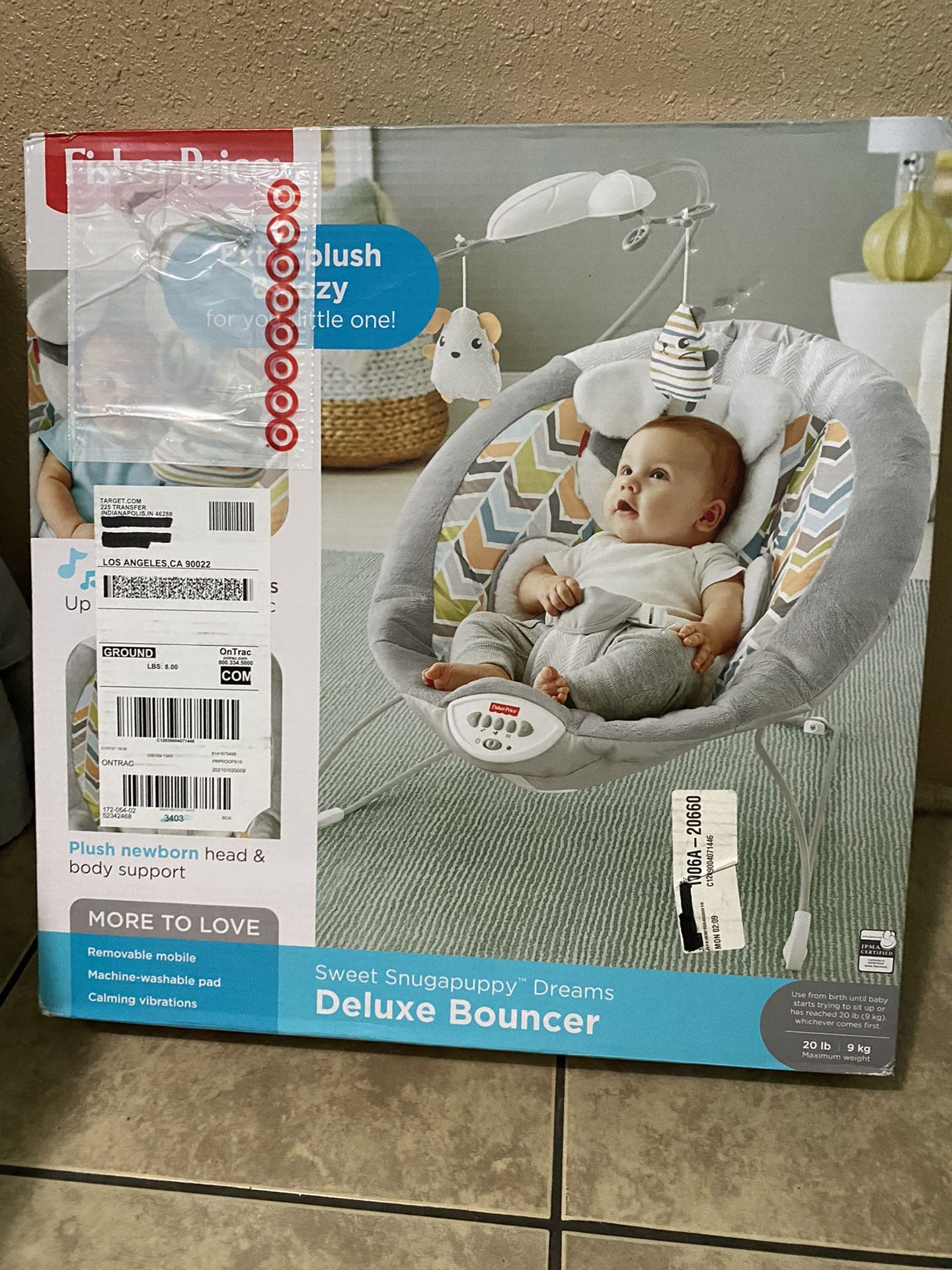 Fisher-Price Deluxe Baby Bouncer 