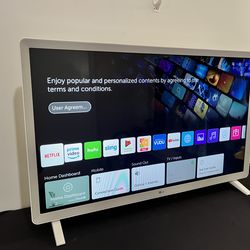 32 inch White LG 32LM620BPUA Smart TV IPS LED
