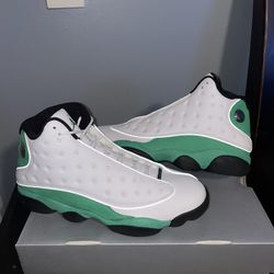 Lucky Green Jordan Retro 13s