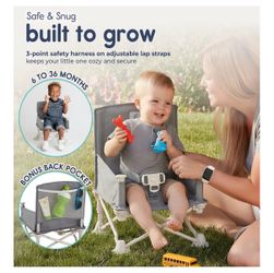 Foldable travel baby toddler chair