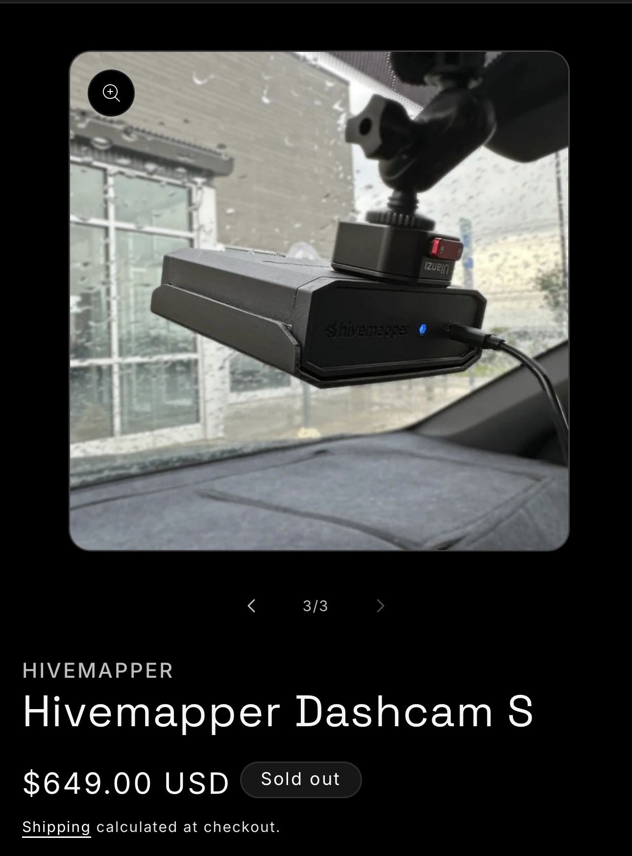 Hivemapper S1 Dash Cam 
