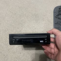 Black Nintendo Wii Console