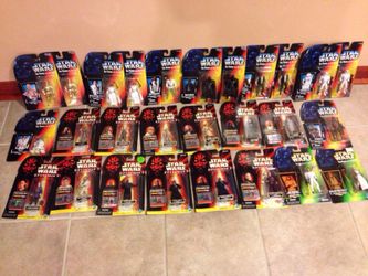 Star Wars action figures NRFB