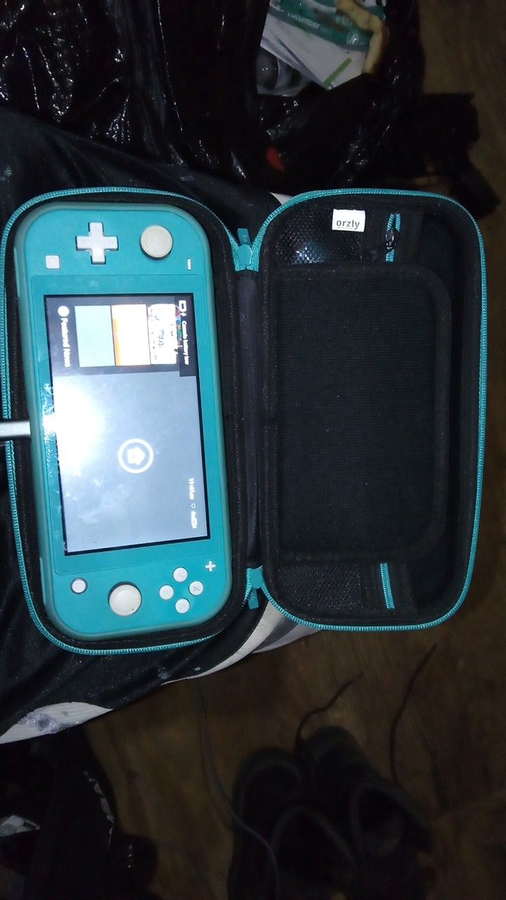 Nintendo Switch, Case, 4 Games, 2 Screen Protectors