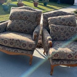 Free!! Beautiful pair of Custom made chairs 