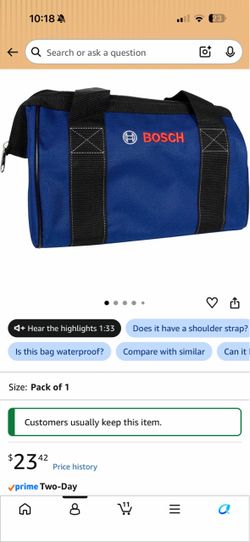 Bosh bag