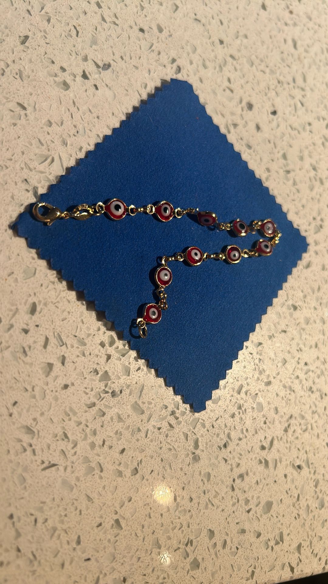 18k Gold Evil Eye Protecting Bracelet