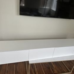 Brandw new Floating TV Cabinet with Drawers,Wall Mounted Media Console, Modern Entertainment