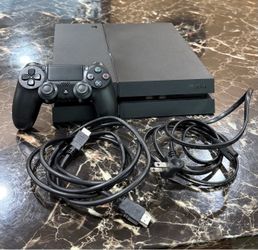 PlayStation 4 Console w/ Controller and Cables