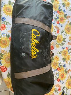 Cabelas outback lodge tent 3 season 6 person tent