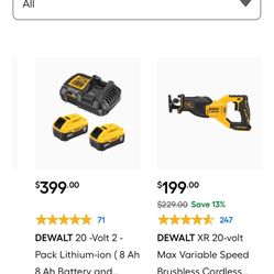 DeWalt tools