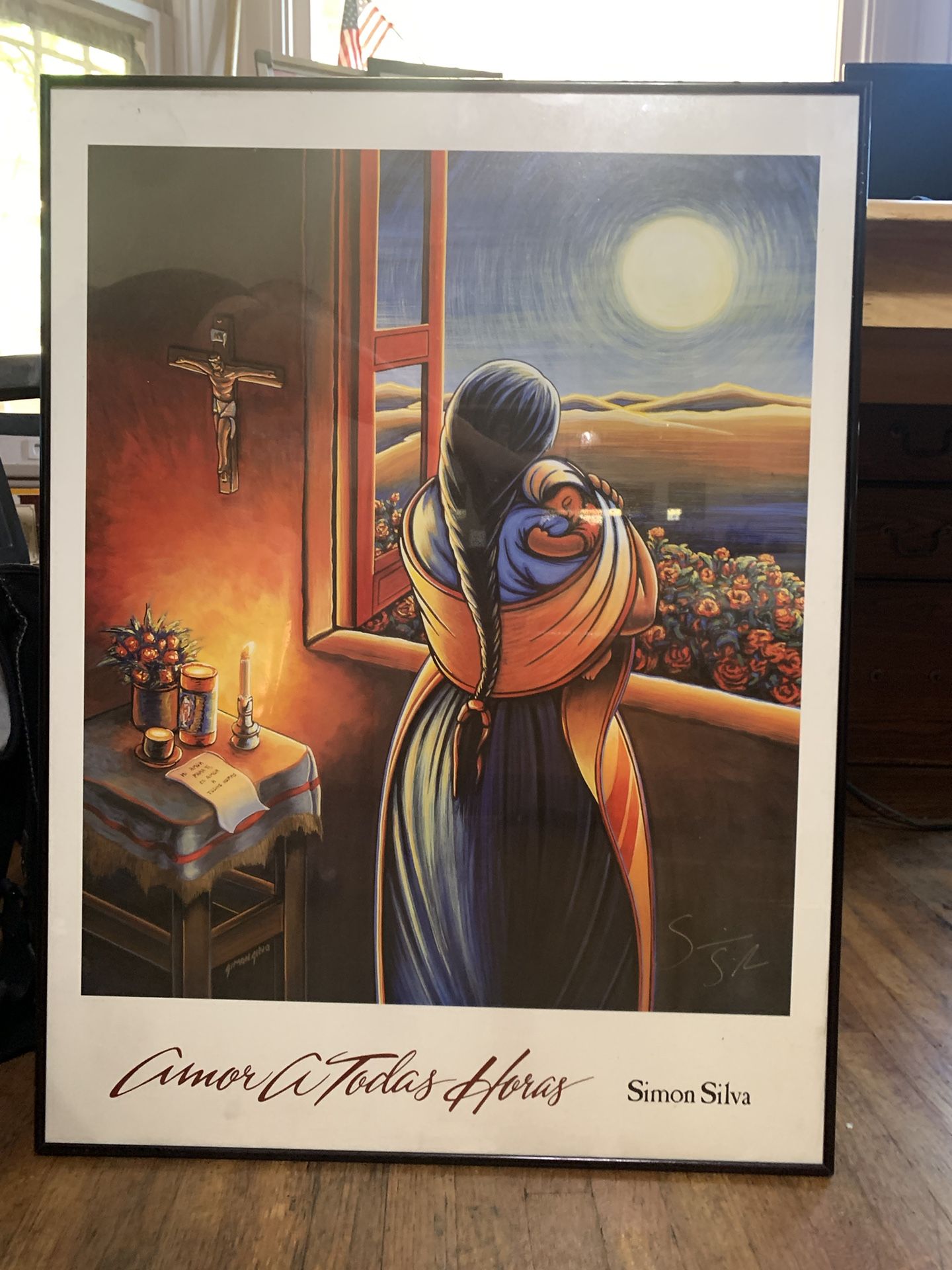 Simon Silva Signed “Amor A Todas Horas” 24x32