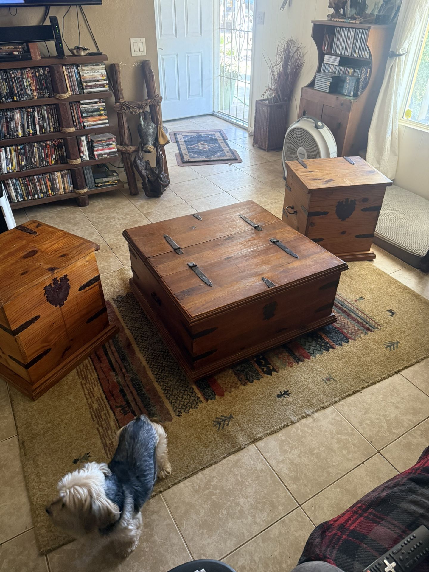 South Western Coffee Table & End Tables