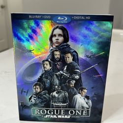 Rogue One A Star Wars Story Blu-ray DVD Digital HD Felicity Jones Diego Luna Alan 