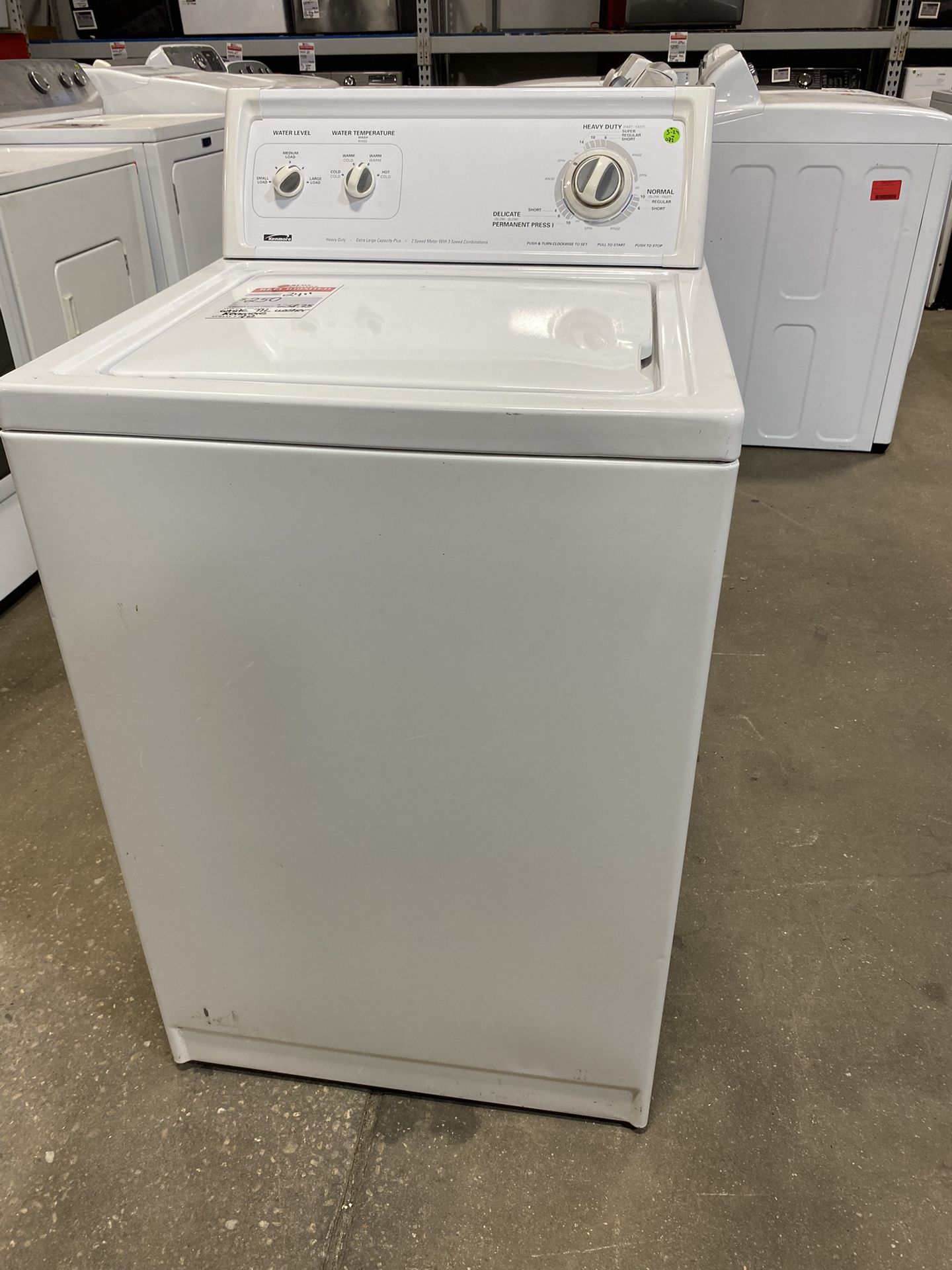 24” Top Load Washer