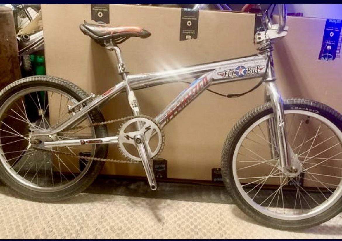 Chrome Old School Specialized Bmx Bike Flyboy Lavin