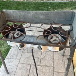 Explorer 2-Burner Propane Gas Grill in Black
