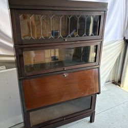 Antique Banister Bookcase