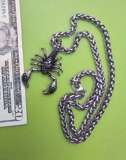 24" SCORPION PENDANT HEAVY STAINLESS STEEL IN NORWALK
