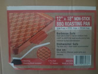 BBQ Non-Stick Roasting Pan 12" x 18"