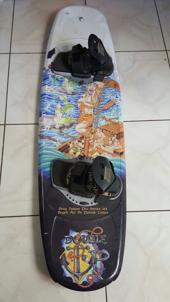 Greg Nelson Pro Series 144 Double Up Wakeboard